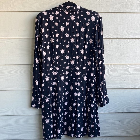 & other Stories Long Sleeve Floral button front Dress - Picture 6 of 12